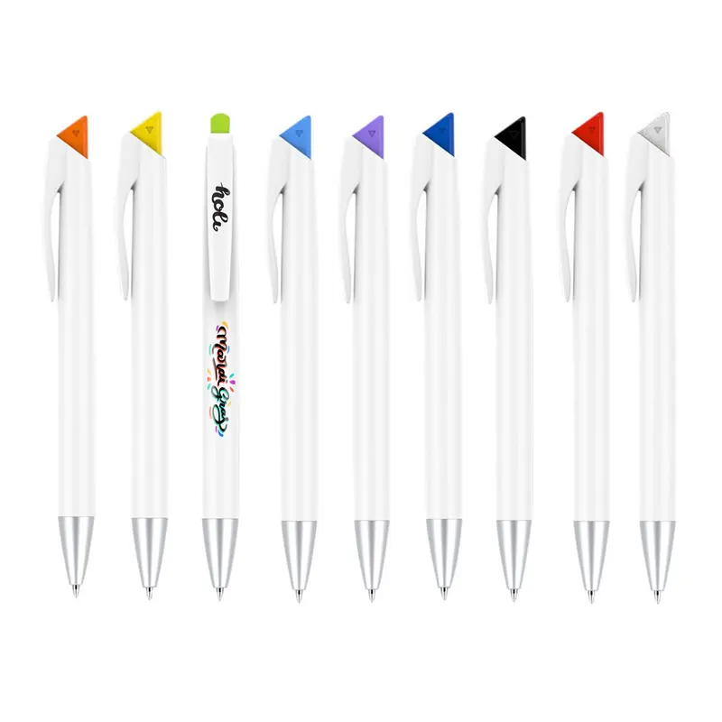 Gray Pen – Plastic Pens – available in black, blue, green, orange colours and 2 more