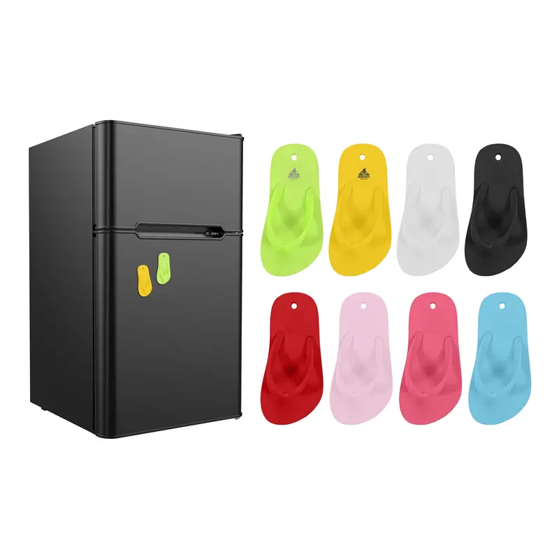 Thongs Shape Fridge Magnets – Misc Homeware – available in black, blue, green, pink colours and 3 more