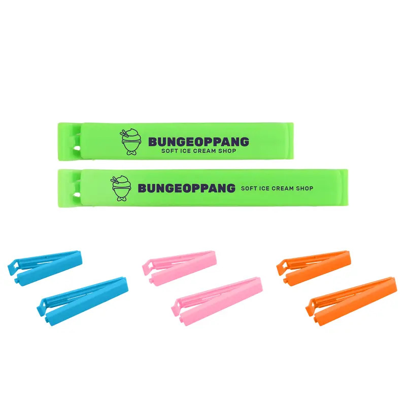Medium Food Bag Seal Clip – Misc Homeware – available in blue, green, orange, pink colours