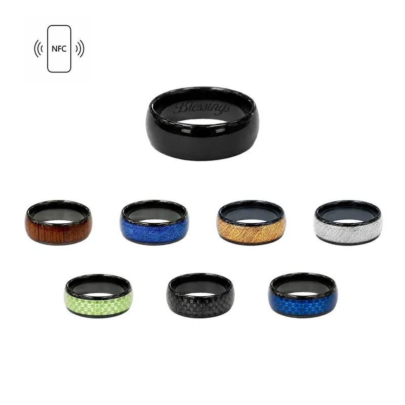 NFC Ceramic Ring – Misc Homeware – available in black, blue, brown, gold colours and 3 more