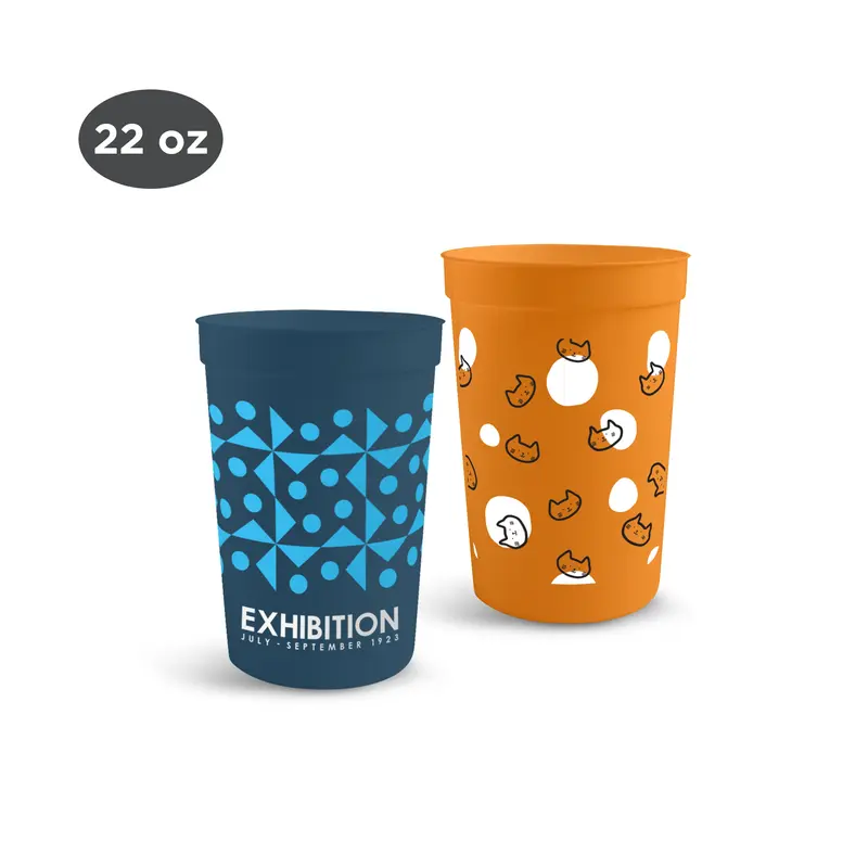 650ml Plastic Stadium Cup – Cups & Tumblers