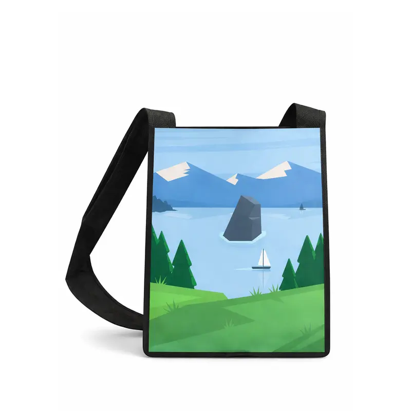 Custom Sublimation Crossbody Bag – Misc Bags – available in multi colour
