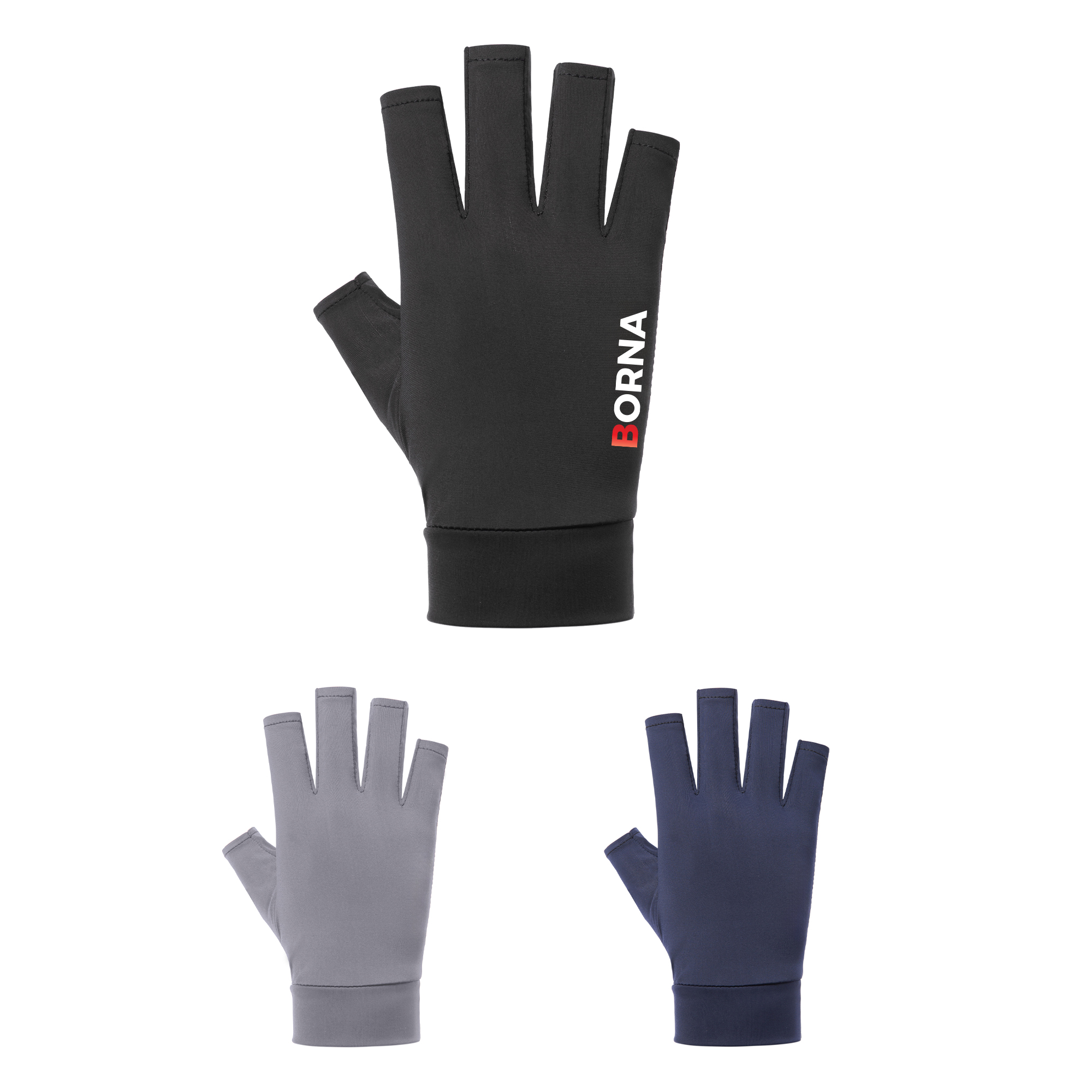 Sun Protection Fingerless Gloves