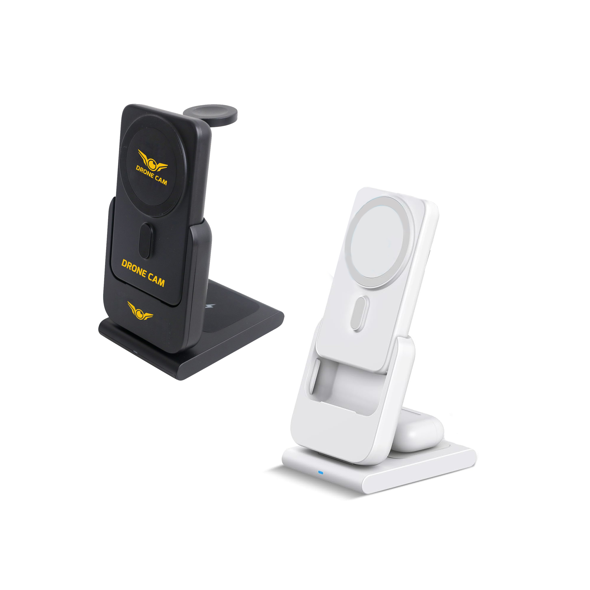 3-In-1 5000mAh Power Bank Charging Station