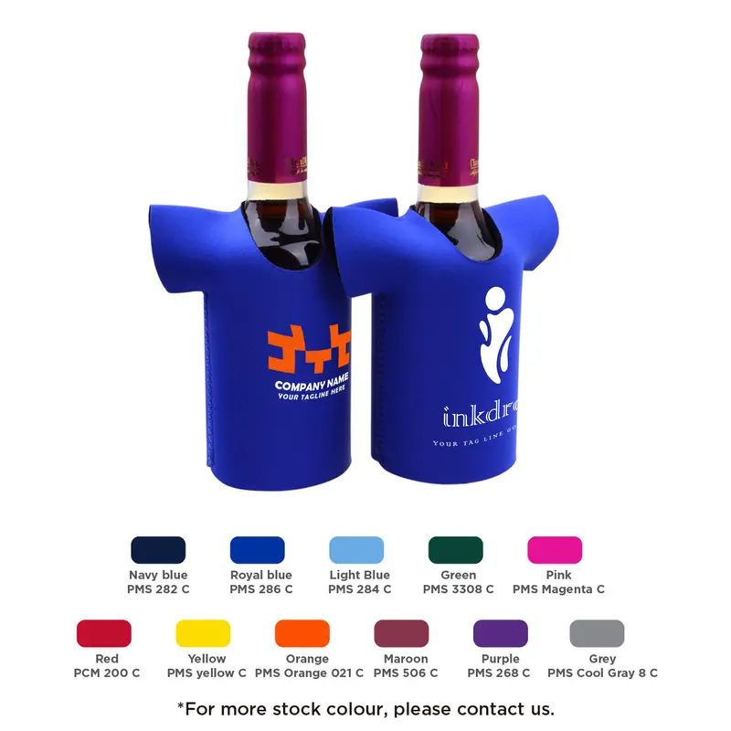 Jersey Stubby Cooler – Stubby Holders – available in blue, green, grey, orange colours and 3 more