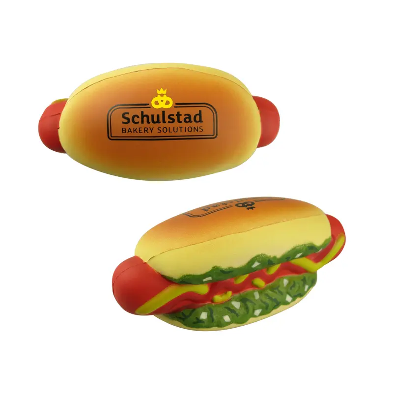 Hot Dog Shape Stress Reliever – Stress Shapes – available in multi colour