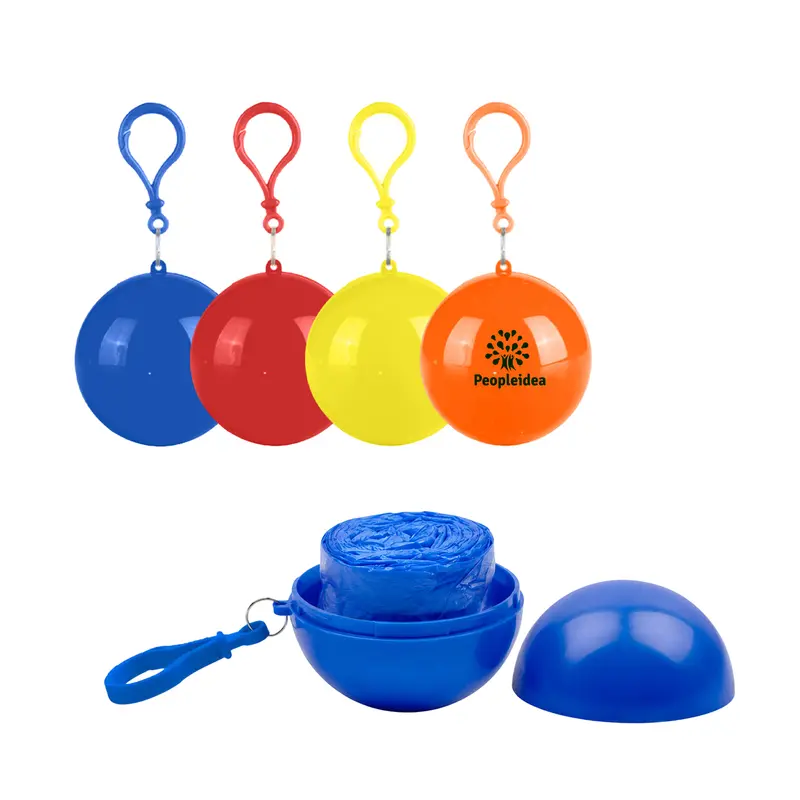 Rain Poncho Ball – Misc Outdoors – available in blue, orange, red, yellow colours