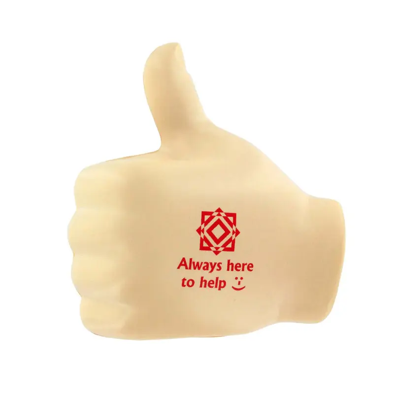 Big Thumb Shape Stress Reliever – Stress Shapes – available in multi colour