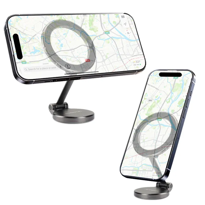 Sticky Magnetic Car Phone Holder – Car Phone Mounts – available in silver colour