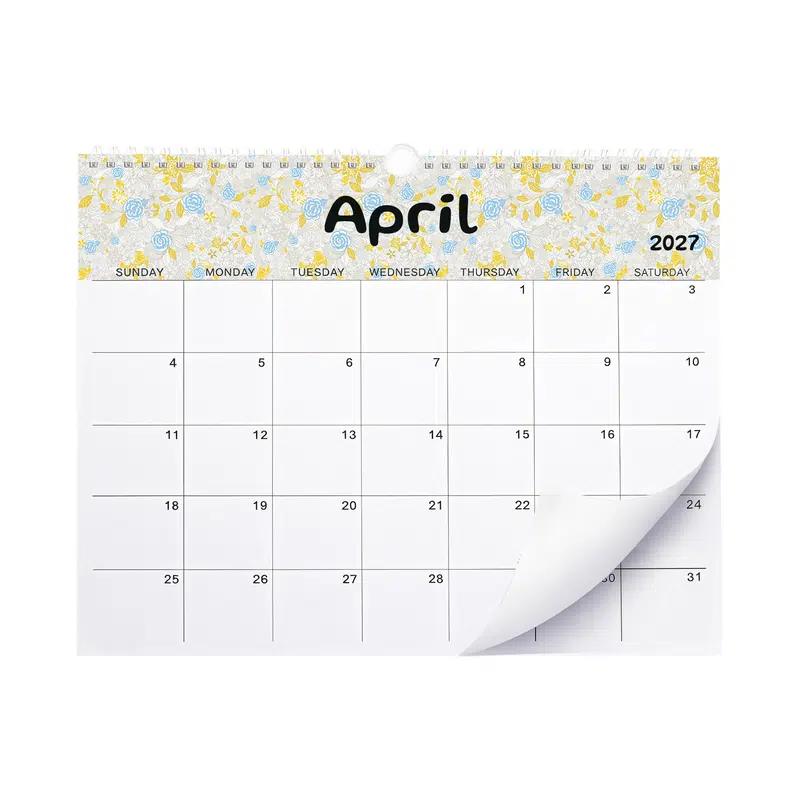 Horizontal Wall Calendar – Calendars – available in multi colour