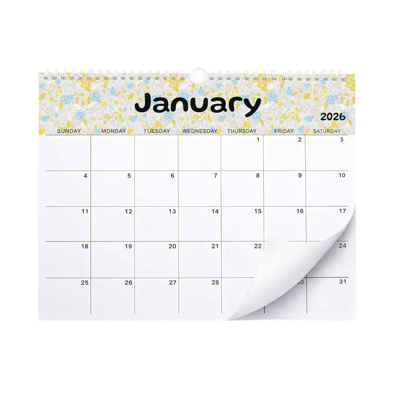 Horizontal Wall Calendar – Calendars – available in multi colour