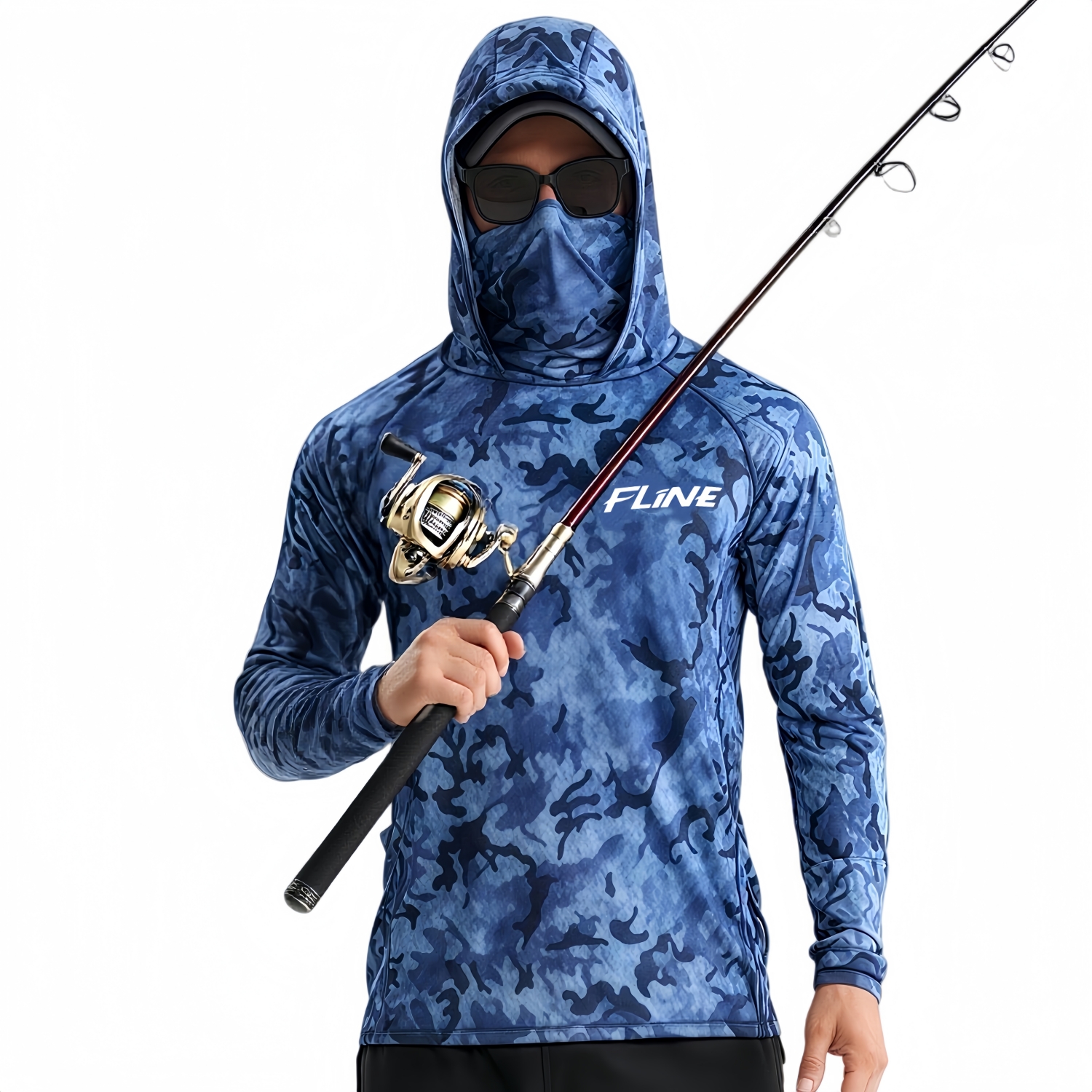 Men's Polyester Spandex Sublimated Fishing Hoodie With Pocket – Jackets – available in multi colour