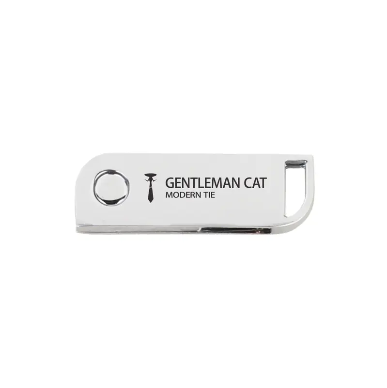 Metal Swivel Flash Drive – USB Drives – available in silver colour