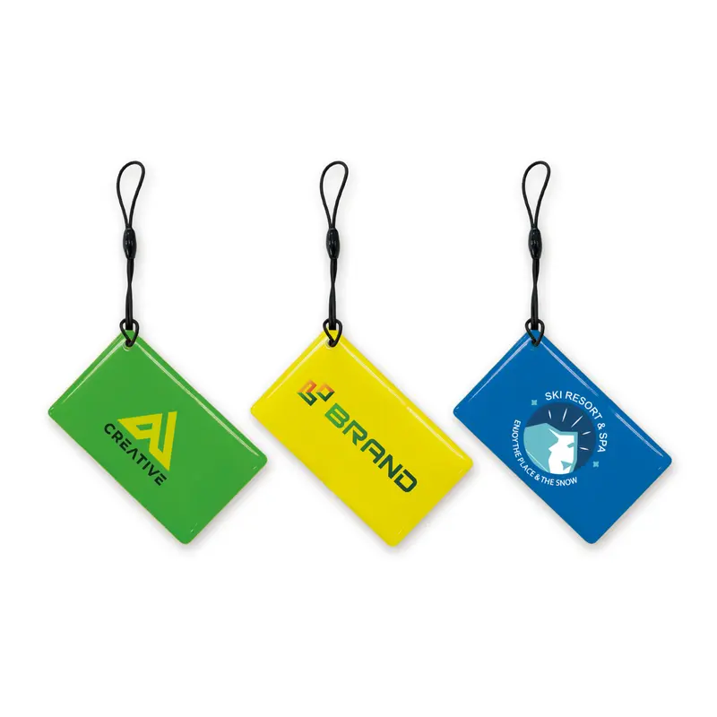 NFC Epoxy Square Tag – Name Badges – available in multi colour