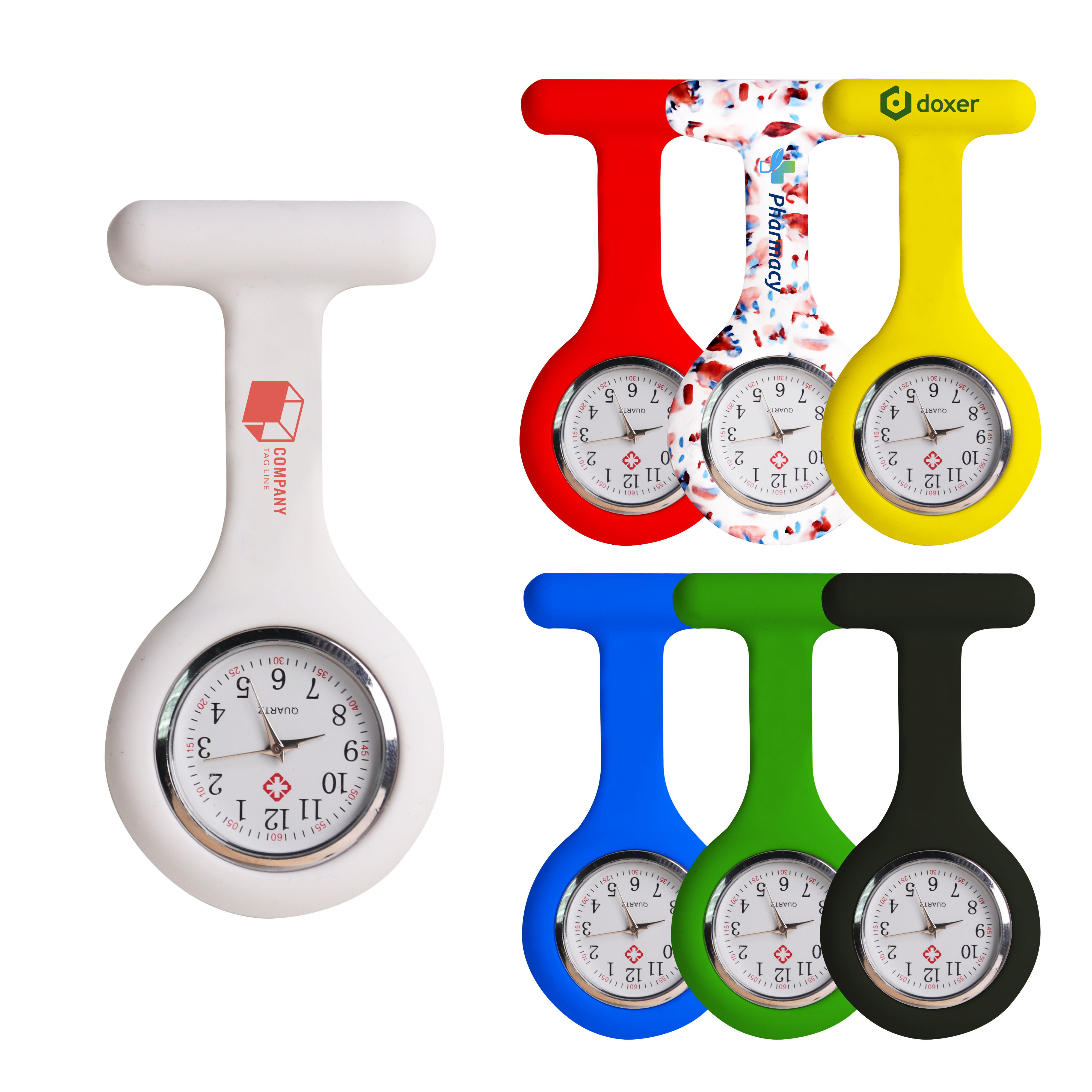 Silicone Nurse Watch
