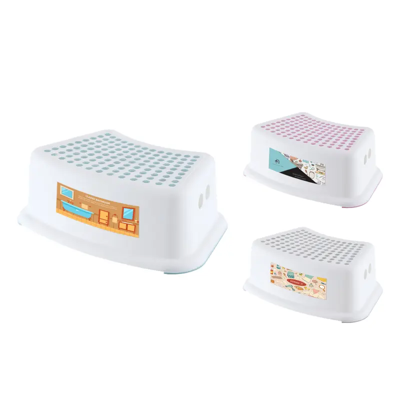 Step Stool – Misc Homeware – available in blue, grey, pink colours