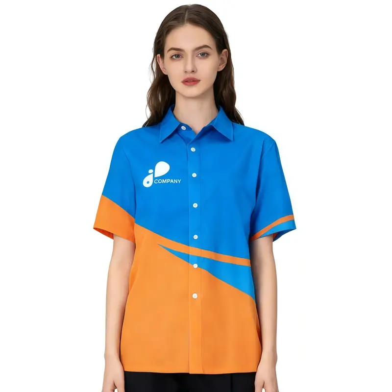 Women's 100% Cotton Sublimated Shirt – Shirts – available in multi colour