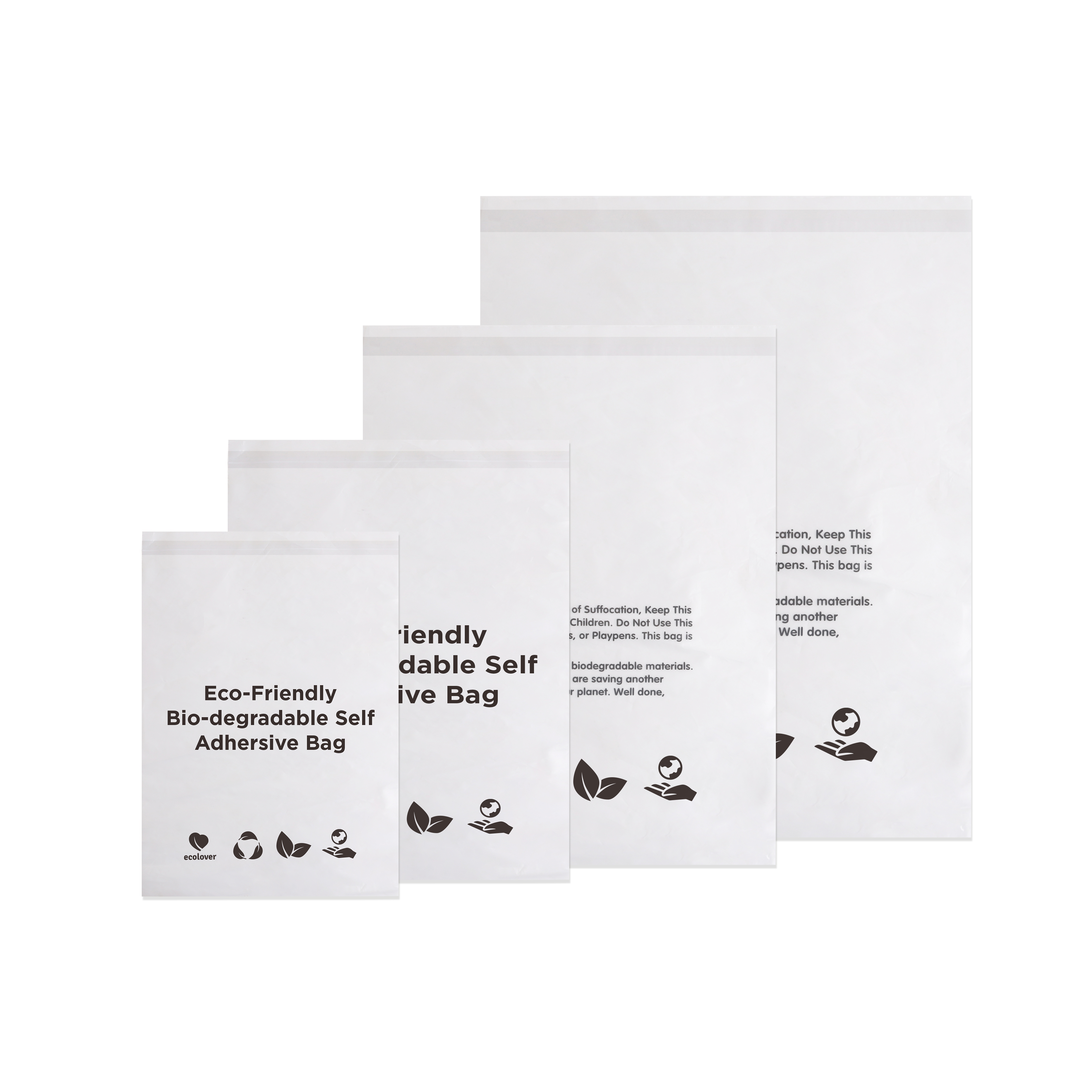 Eco-Friendly Bio-degradable Self Adhesive Bag