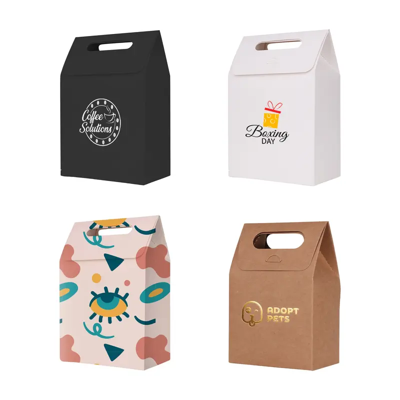 Die cut Handle Bag(135x200x75mm) – Paper Bags – available in multi colour
