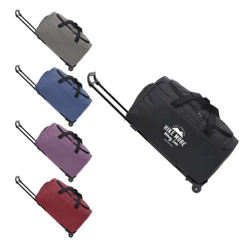 Wheeled Duffel Bag – Duffle/Sports Bags – available in black, blue, grey, purple colours and 1 more