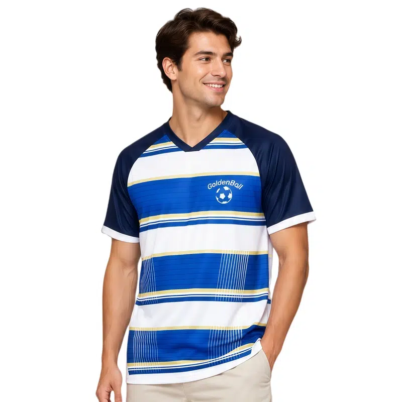 100% Polyester Micro Mesh Sublimated V-Neck Raglan Tee Shirt – T Shirts