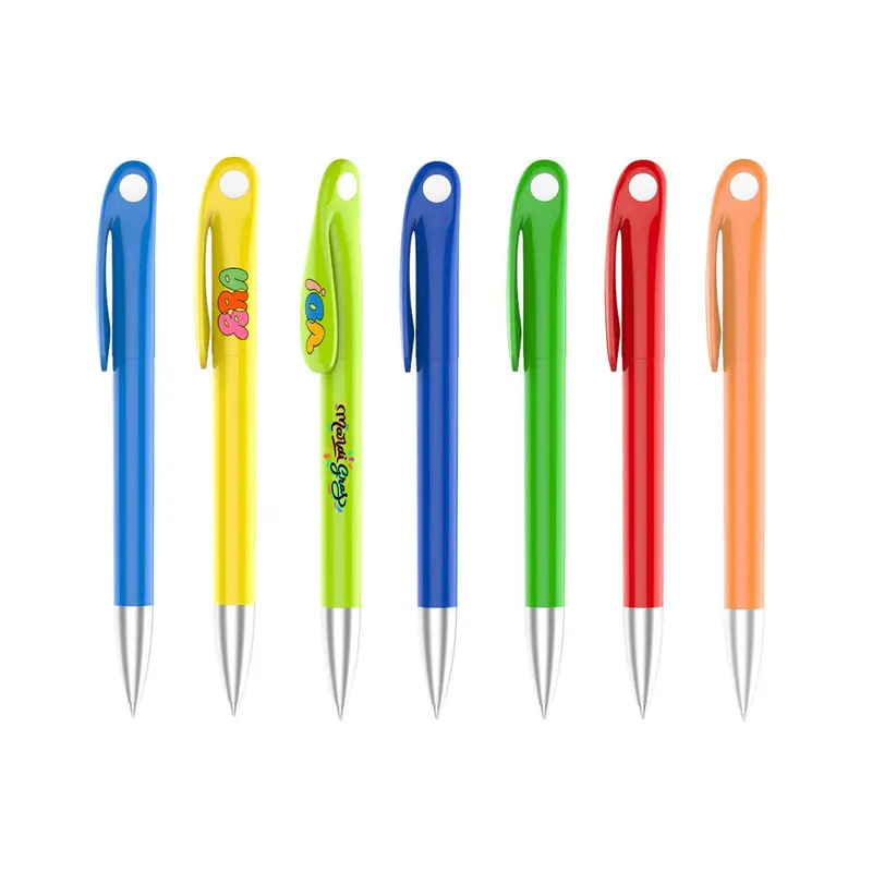 Nuit Pen - Colour Barrel – Plastic Pens – available in blue, green, orange, red colours and 1 more