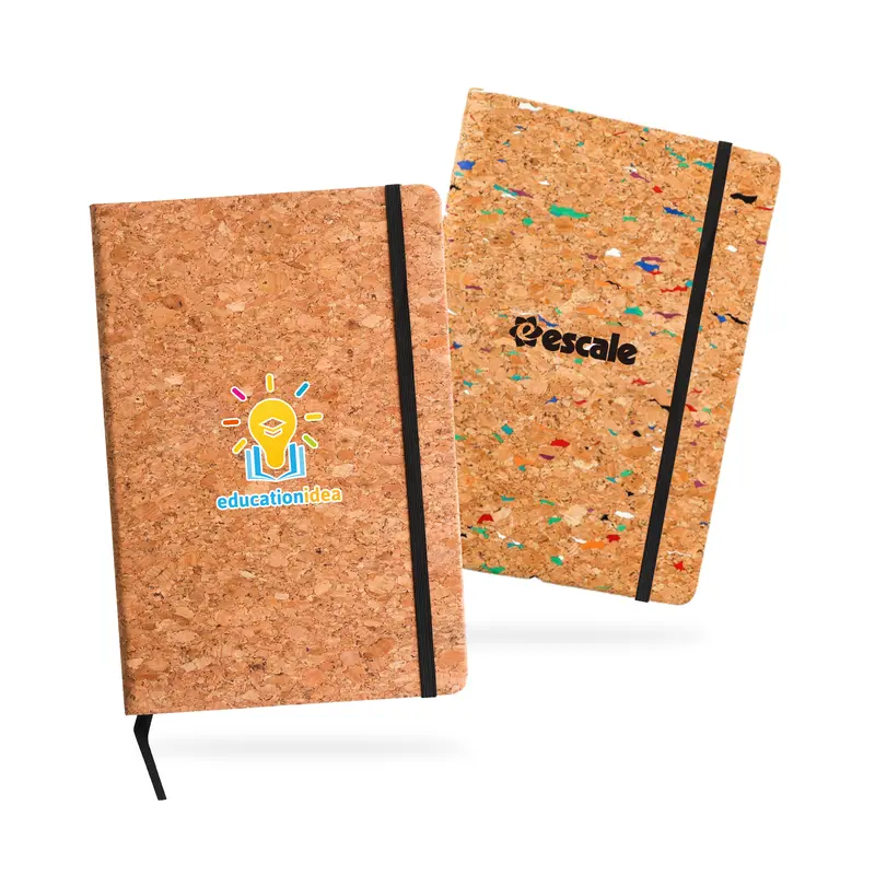 A5 cork notebook – Notebooks – available in brown colour
