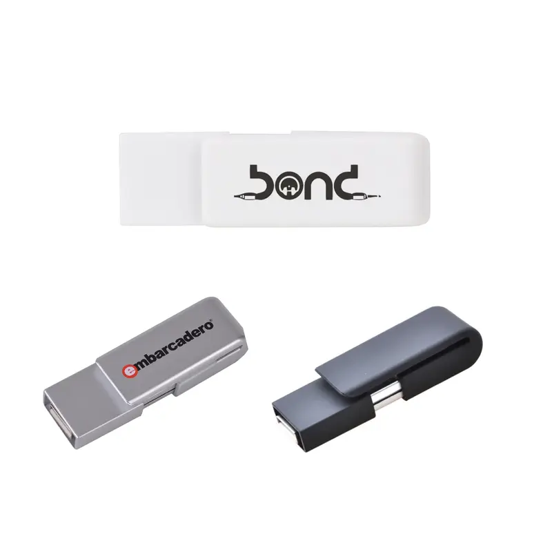 Clip Flash Drive – USB Drives – available in black, silver, white colours