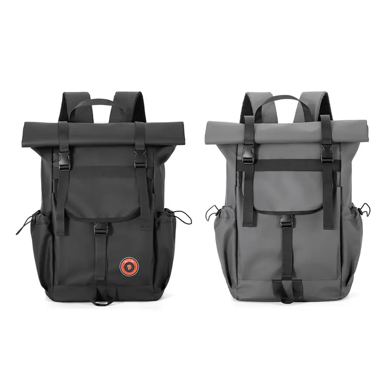Polyurethane Roll Top Backpack – Backpacks