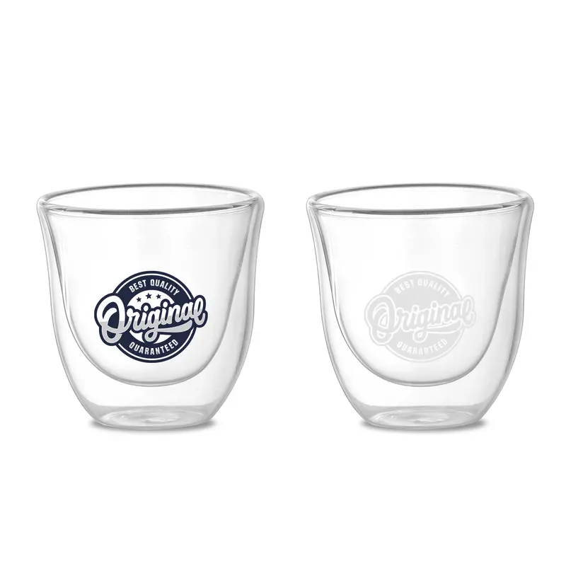 Tulip Double Wall Glass – Drink Bottles – available in white colour
