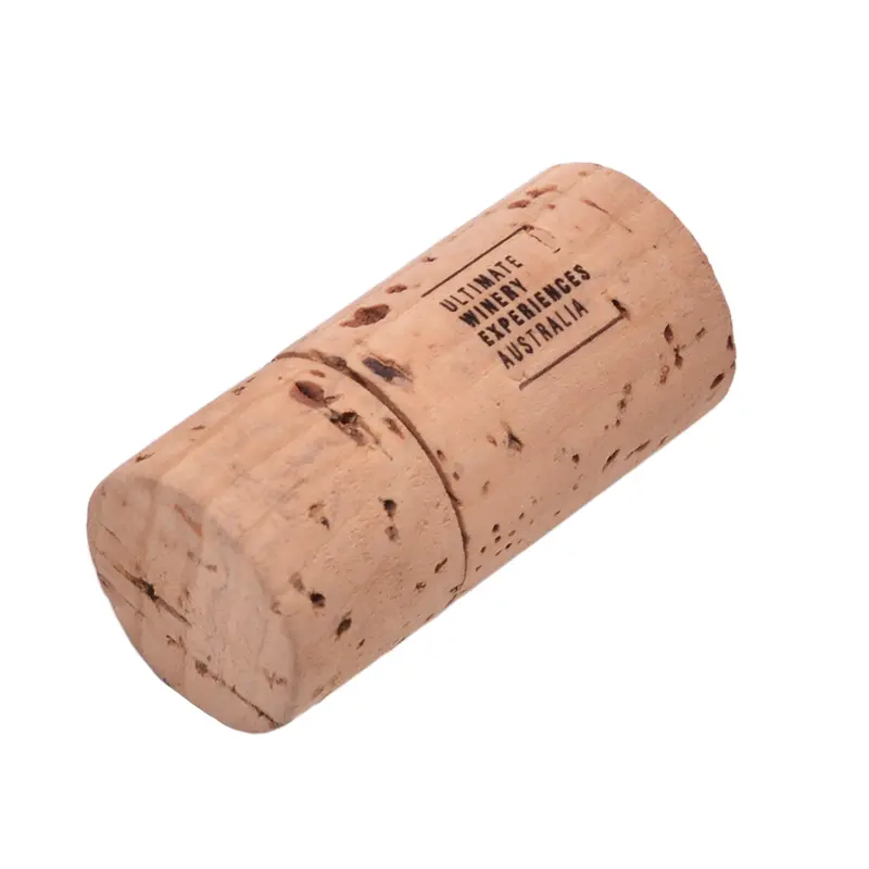 Wine Cork Flash Drive – USB Drives – available in brown colour