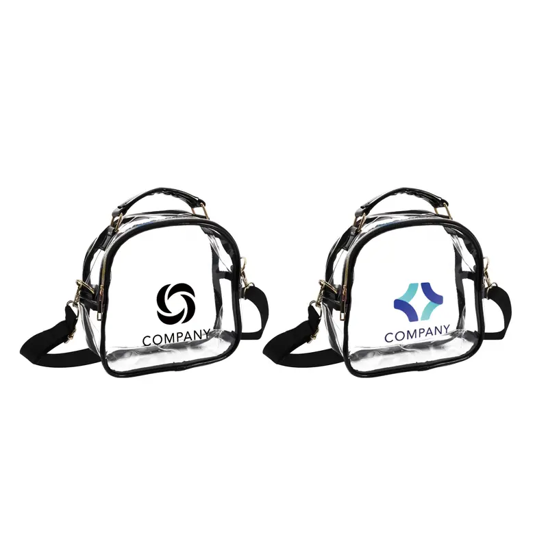 PVC Clear Waterproof Crossbody Bag – Misc Bags – available in white colour