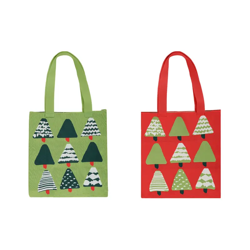 Knitted Flat Tote Bag – Misc Bags – available in multi colour