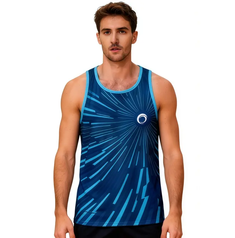 100% Polyester Sublimated Singlet – Singlets – available in multi colour
