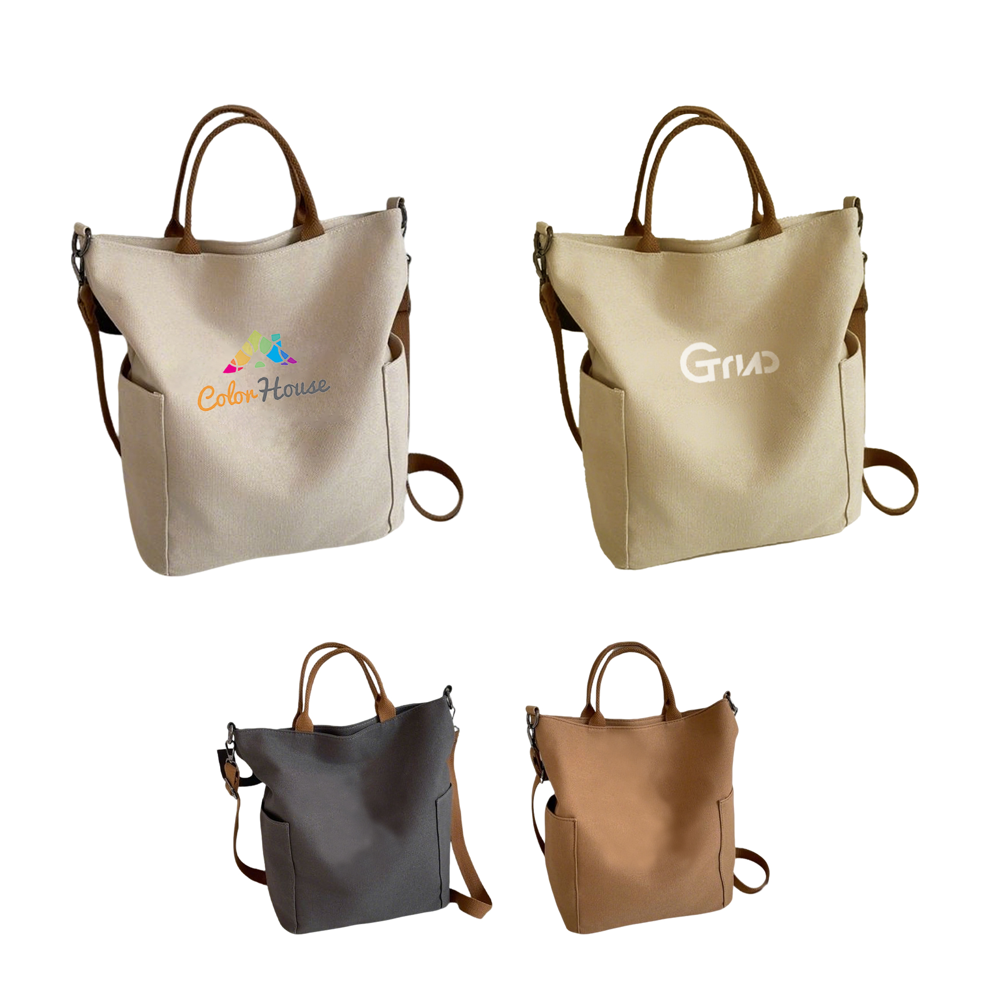 Vintage Style Canvas Bag