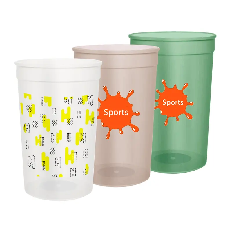 650ml Translucent Plastic Stadium Cup – Cups & Tumblers