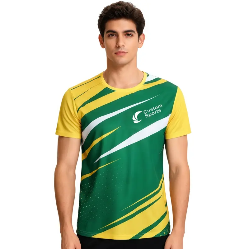 100% Polyester Sublimated Sports Tee Shirt – T Shirts – available in multi colour