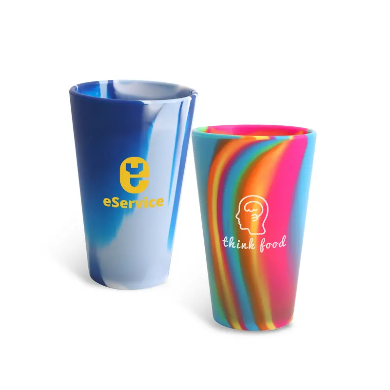 Custom Silicone Cup – Reusable Coffee Cups – available in multi colour