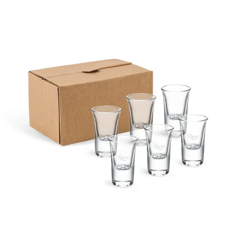 15ml Shot Glass (6 pcs) – Glassware – available in white colour