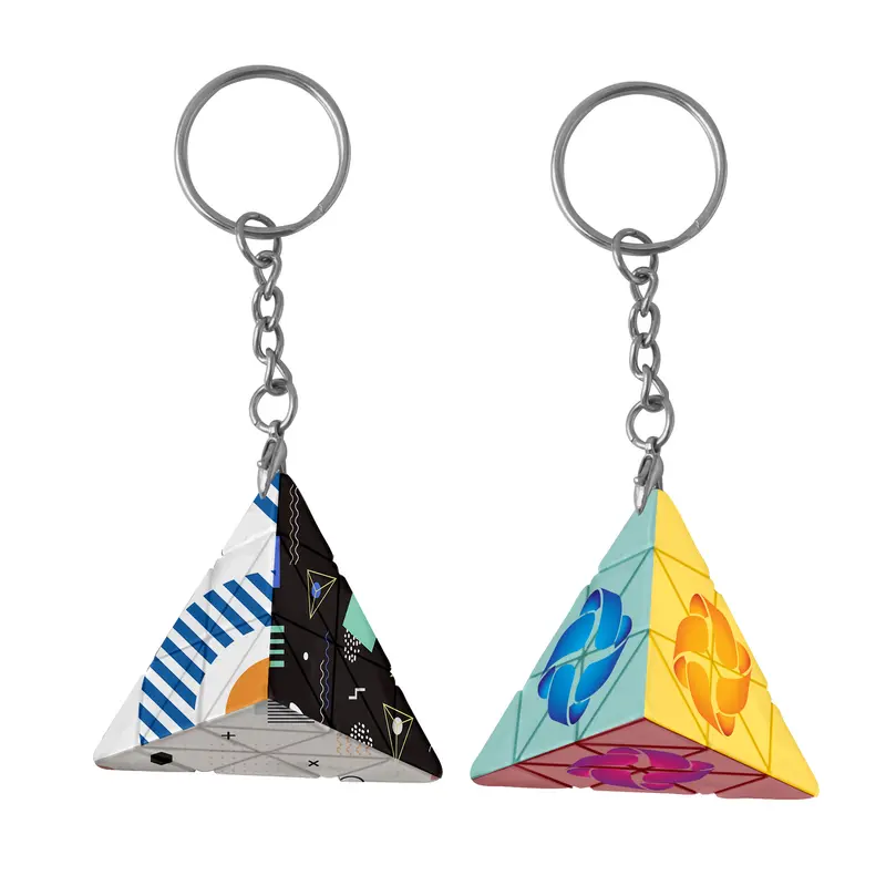 Puzzle Pyramid with Keyrings – Games – available in multi colour