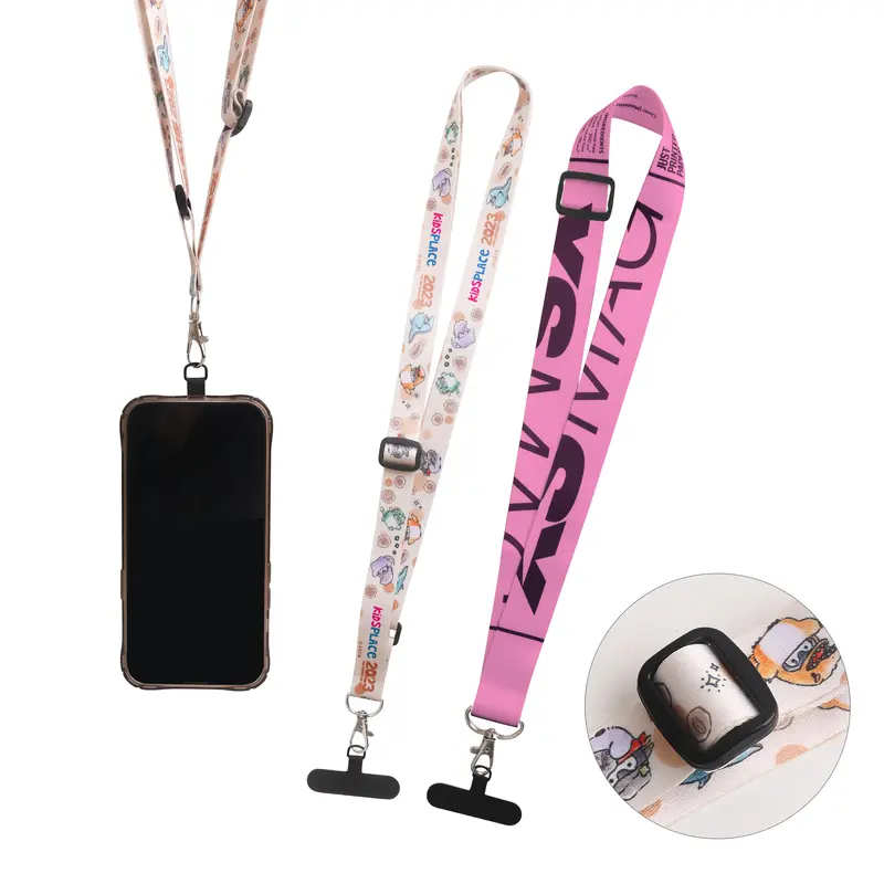 Adjustable Sublimation Phone Lanyard – Lanyards – available in multi colour
