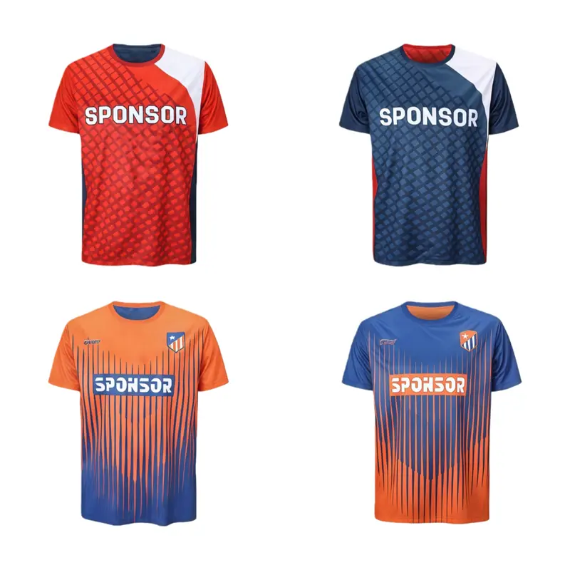 Unisex Adults 100% Polyester Sublimated Reversible Jersey – T Shirts – available in multi colour