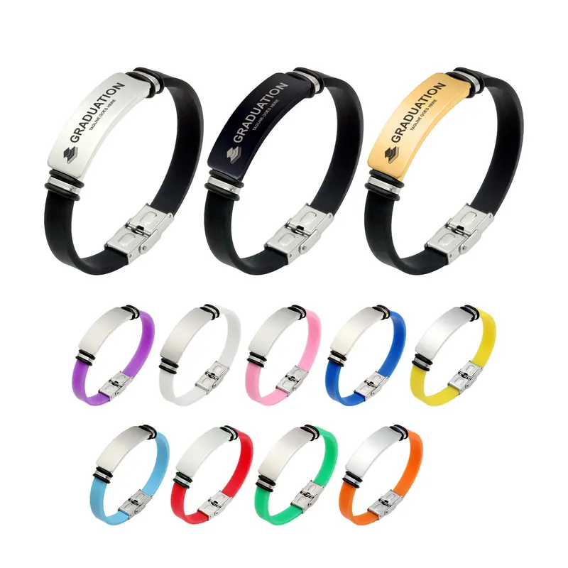 Colour Engraved Bracelet – Accessories – available in black, gold, silver colours