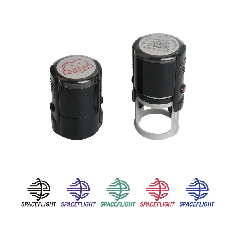 Custom Self-Inking Stamp – Misc Office – available in blue, green, purple, red colours