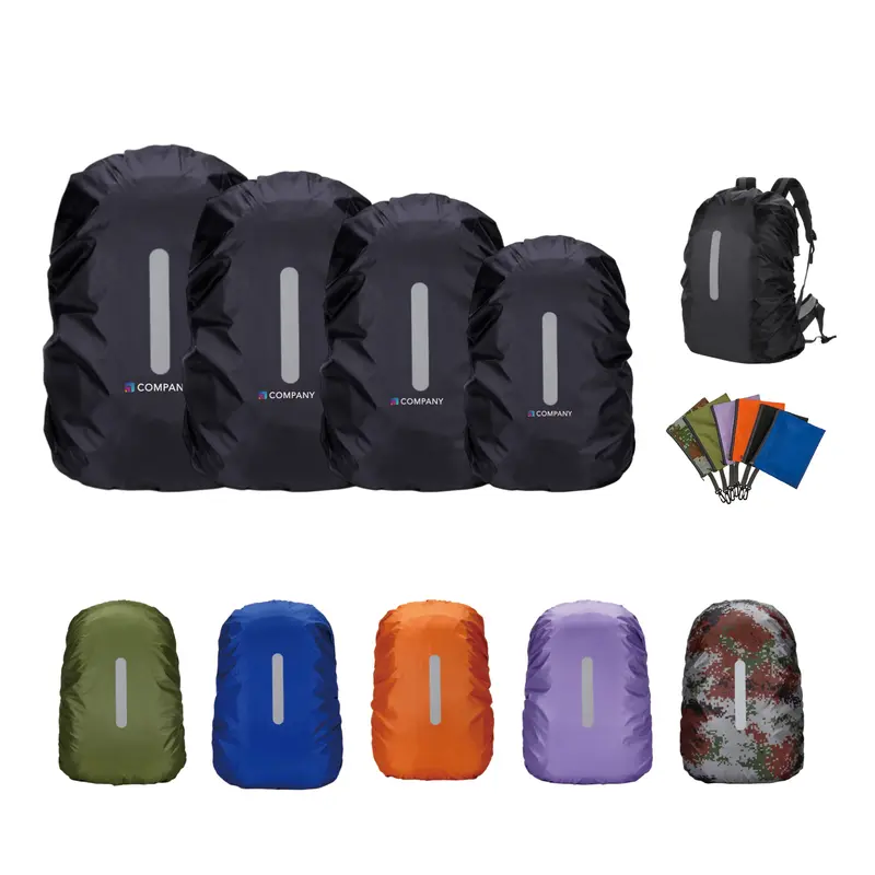 Reflective Backpack Rain Cover – Misc Outdoors – available in black, blue, green, multi colours and 2 more