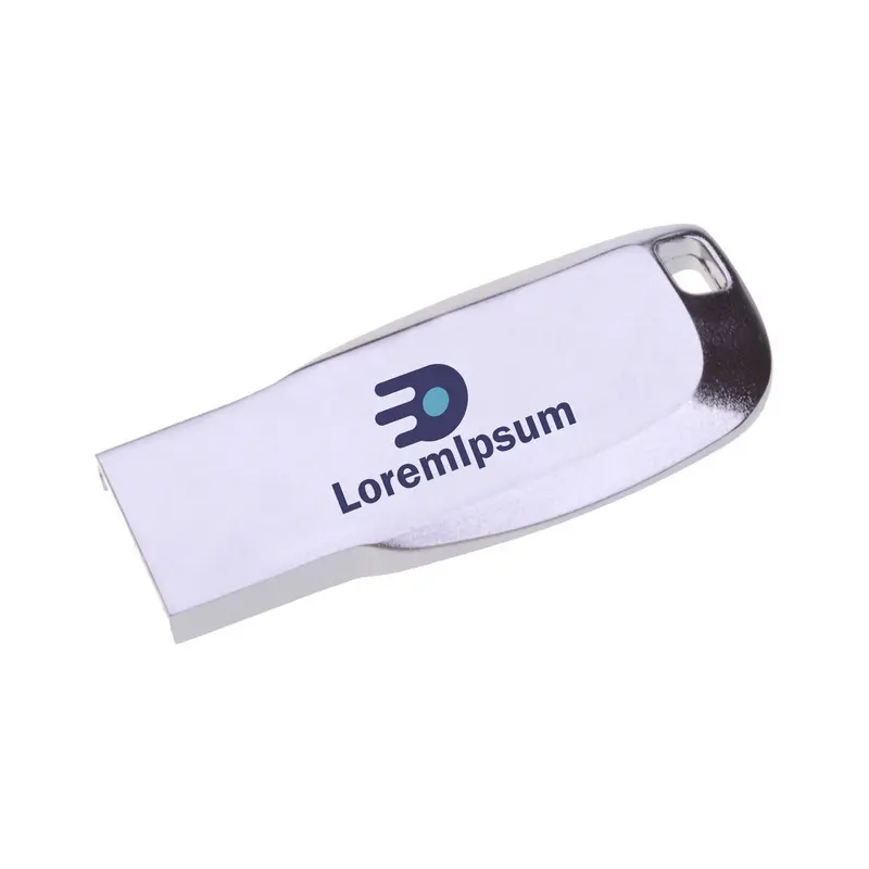 Mini Key Flash Drive – USB Drives – available in silver colour