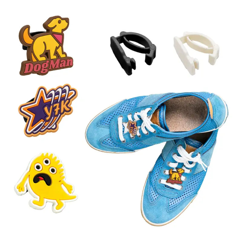 Custom Shoelace Charms – Misc Outdoors – available in white colour