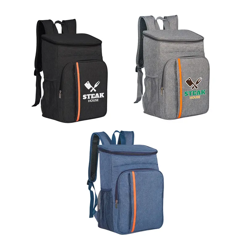 Large Capacity Cooler Backpack – Cooler Bags – available in black, blue, grey colours
