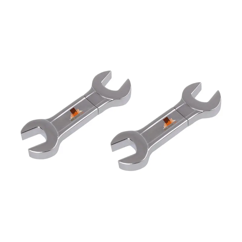 Dual Spanner Flash Drive – USB Drives – available in silver colour