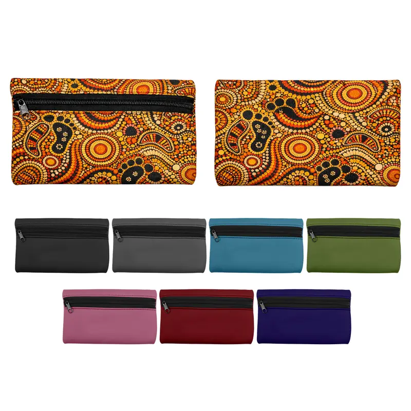 Small Neoprene Pencil Pouch – Pencil Cases – available in black, blue, green, grey colours and 3 more